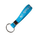 Silicone wristband keychain